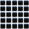 AZDelivery 25 x 0,96 Pulgadas OLED Display I2C SSD1306 Chip 128 x 64 Pixeles I2C Modulo de Visualizacion de Pantalla con Caracteres Blancos Compatible con Arduino y Raspberry Pi con E-Book Incluido!