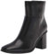 The Drop Damen Ibita Stiefelette mit Hohem Absatz und Seitlichem Reißverschluss Ankle Boot, Schwarz, 38.5 EU