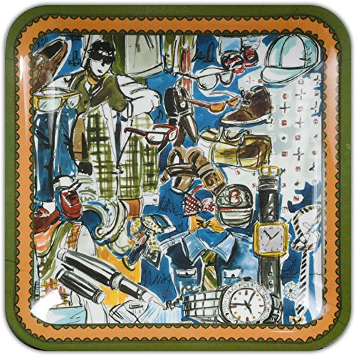 Baci Milano Bandeja cuadrada 28 cm de melamina ITRAY2.ITA02 Baci Italia – Moda Hombre