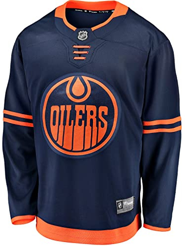 Fanatics Edmonton Oilers Alternate Breakaway NHL Mesh Jersey - L