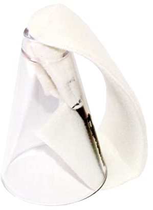 Rehabilitation Advantage Clear Plastic Hand Cone with Strap