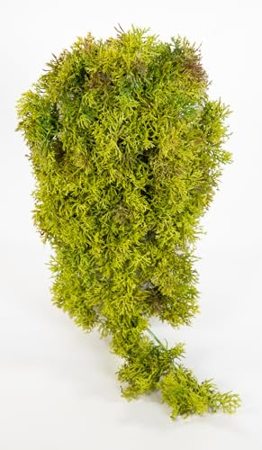 Seidenblumen Roß Moosranke/Mooshänger 38cm FT Kunstpflanzen künstliches Moos Ranken Hänger