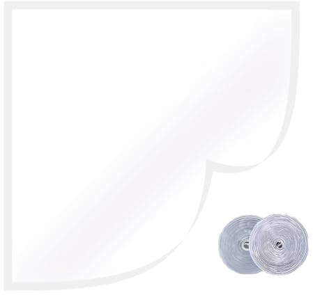 Film Isolant Pour Fenêtres - Thermique Robuste Anti-Vent | Kit Scellement Hivernal Fenêtres Ruban Thermique - Pour Maison Sous-sol Cuisine Salle De Bain Grenier