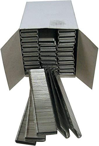 Güde 40254 Nagler-Klammern 22 mm (verzinkter Stahl, 1,25 mm Klammern Stärke, 22 mm Länge, 5,7 mm Nagelbreite, 2500 Stück pro Verkaufseinheit, Kompatibel mit handelsüblichen Nagelpistolen)