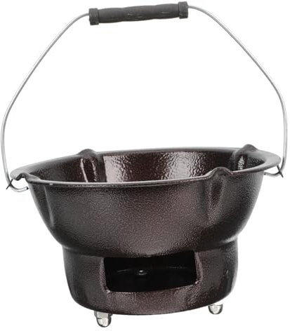 SUPVOX 1 Juego De Estufa Portátil De Carbón para Barbacoa Quemador para Exteriores para Barbacoa Camping Picnic Color Marrón Café