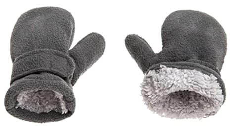 Fleece-Fäustlinge für Kinder, warme Winterhandschuhe, dickes Futter, winddicht, Ski-Fäustlinge für Kinder, Outdoor-Aktivitäten