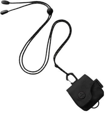 Petit portefeuille tour de cou de voyage : sac compact pour pièces de monnaie, sac pour écouteurs, sac de cou élégant | Porte-cartes portable, rangement de rouge à lèvres, sac de change