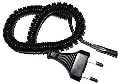 Braun Anschlusskabel spiral schwarz für Braun Herrenrasierer