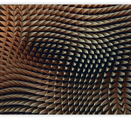 murando - Vlies Fototapete Abstrakt 400x280 cm Vlies Tapeten Wandtapete XXL Moderne Wanddeko Design Wand Dekoration Wohnzimmer Schlafzimmer Optische 3D geometrisch optische Täuschung f-A-0894-a-a