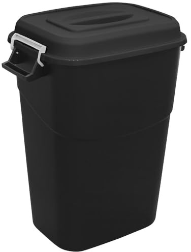 Sealey 95L Refuse/Storage Bin - Black - BM95