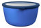 Mepal - Multi Bowl Cirqula Rectangular - Vorratsdose mit Deckel - Geeignet als Luftdichte Aufbewahrungsbox für den Kühlschrank, Mikrowellengeschirr & als Frischhaltedosen - 3000 ml - Vivid blue