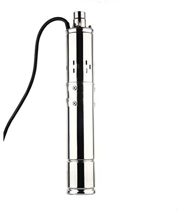 JMorCO Bomba de Pozo Bomba sumergida de Agua Solar para Pozo Profundo Pomp Solare 3SES1.5/100-D24/300