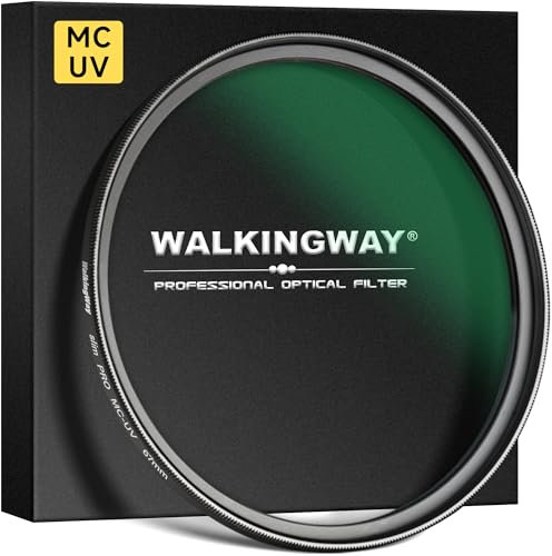 Walking Way MC UV-Filter 49MM Slim Ultraviolett Schutzfilter Multi-Nano-Beschichtung MRC Ultradünne Schraubfilter