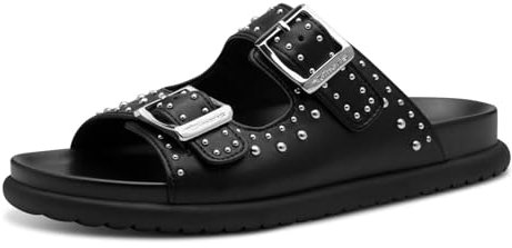 Tamaris Pantolette Damen Flach schwarz,EU 41