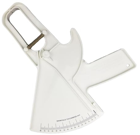 Instrumento de medición de fitness corporal, instrumento de medición de salud corporal | Pinza de piel pliegue 0-88 mm pinza de grasa corporal,Instrumento de medición de doble resorte de cinta grasa