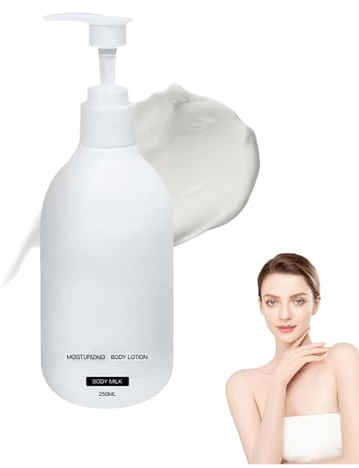 Lotion raffermissante pour le corps, 250 ml, hydratante, éclaircissante à la niacinamide, pour peaux sèches, hydrate, éclaircit et lisse - Soin de la peau pour femmes matures (1 pièce, taille unique)