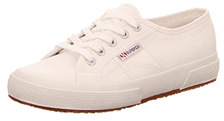 Superga 2750 Cotu Classic Unisex-Erwachsene Sneakers, Weiss, 42.5 EU
