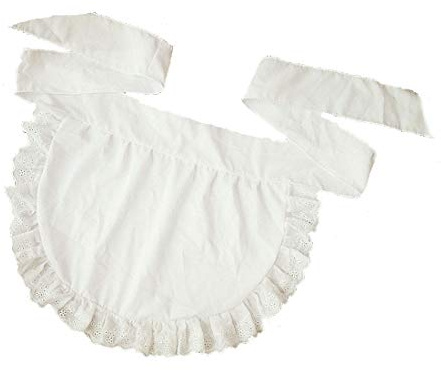 MAYSONG Victorian Women's Maid Cosplay apron French Housekeeper Apron