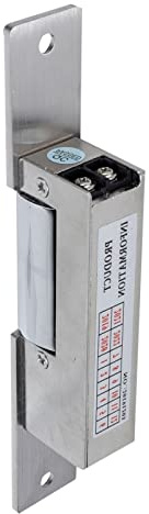 Natudeco Serrure à cathode 12 V - Cadre de porte étroit - Ouvre-porte multifonction - Serrure électrique pour fournitures ménagères - Accessoires ménagers