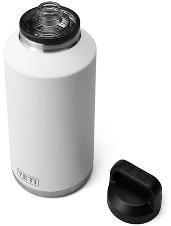 YETI Rambler Flasche Mit Chug-Verschluss, White, 64 oz (1,9 L)