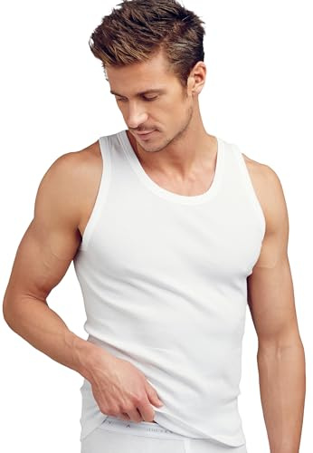 Jockey Men's Classic Vest - 3 Pack, White, L