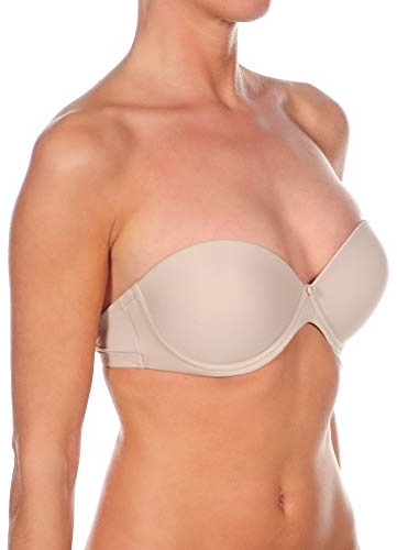 Selene Sujetador Carlota con Aros Doble Push Up Tierra 100B