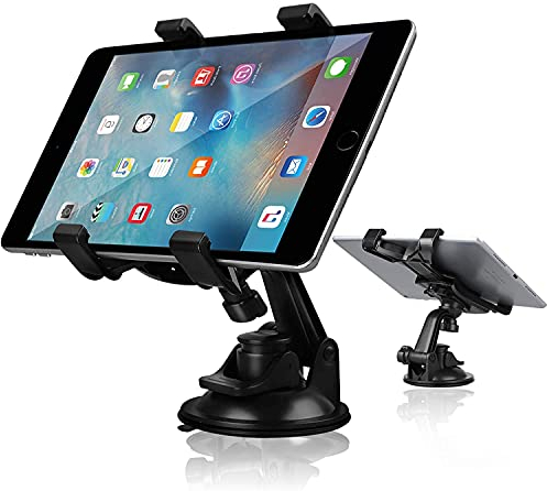 EEEKit Car Tablet Holder, 360° Rotating Tablet Car Mount, Suction Cup Windshield Dashboard iPad Mount for 7-10.5in Devices