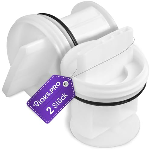 Viоks.pro 2x Flusensieb Waschmaschine Ersatz für Bosch Siеmens Flusensieb 00647920 00605010 - Flusensiebe für Trockner und Askoll Ablaufpumpe in Waschmaschine Avantixx VarioPerfect iQ100 iQ300 iQ500