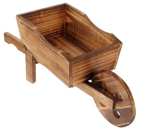 BESTonZON Brouette pour Plantes Pot De Fleurs Décoratif pour Jardin Balcon Et Intérieur pour Et Cactus Dimensions