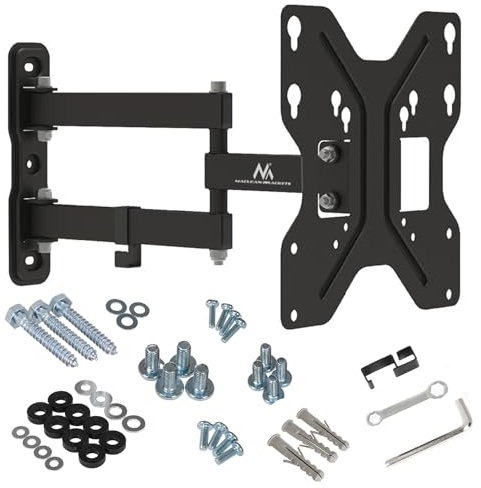 Maclean MC-648 Wall Mounted TV Bracket, 23-42 inch LED/LCD/Plasma, 30kg, 24-month Warranty