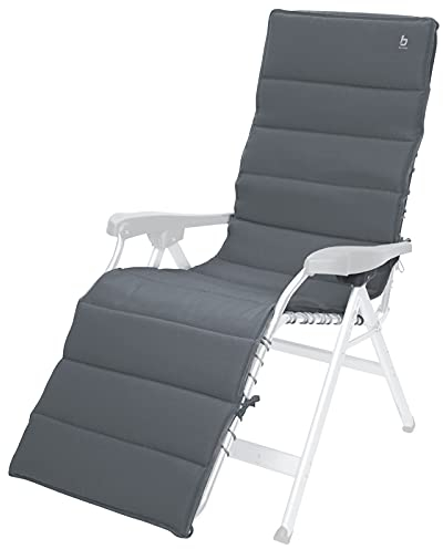 Bo-Camp Polster Sitz Auflage Hochlehner Kissen Bezug Garten Camping Klapp Stuhl