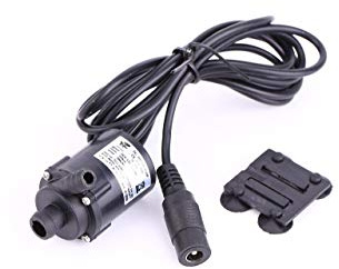 LetCart Bürstenlose Wasserpumpe DC 6V/12V Tauchwasserpumpe Amphibienpumpe 200L/H Micro Small Wasserpumpe für Teich/Brunnen/Pool/Aquarium Solarzirkulationssystem