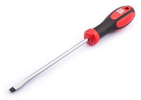 RS PRO 8 x 1.2 mm Slotted Screwdriver, CrVMo Steel, 295 mm/Blade 175 mm