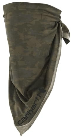Carhartt Force Lightweight Bandana, Tree Camo-Burnt Olive, One Size