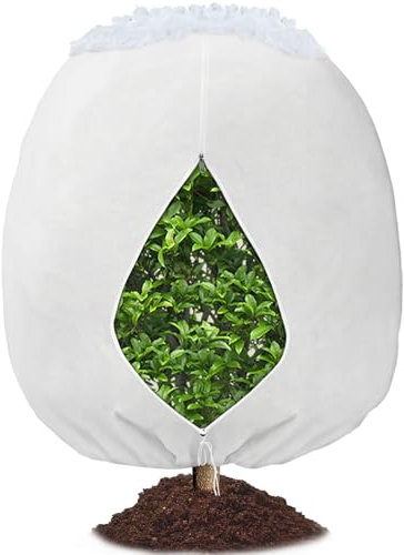 Plant Covers for Winter, 300 x 300 cm Garden Plant Fleece Frost Protection