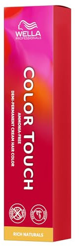 Wella Professionals Color Touch Rich Naturals – Ammoniakfreie, vegane Intensivtönung mit Metal Purifier – für tiefe,natürliche Nuancen bis zu 28 Haarwäschen - 7/89 Mittelblond Perle-Cendre - 60 ml
