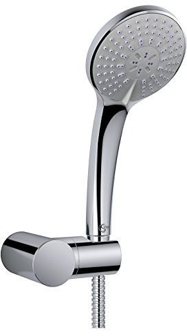 Ideal Standard B9454AA Idealrain M3 minikit doccia, doccetta a 3 Funzioni con diametro 10 cm, cromato