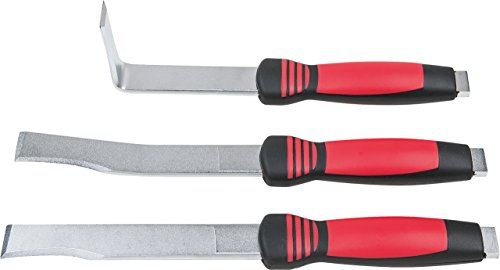KS Tools - 162.0215 - Jeu de 3 burins de carrossier extra-plats - Pour séparer les éléments soudés