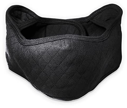KIVETAI Half Face Mask Mouth Masks with Earmuffs Anti Dust Windproof Ski Mask for Winter Outdoor Sports and Activities