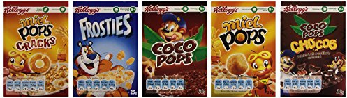 Kellogg's Céréale Mini Pack Variety 215 g - Lot de 8