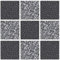 Pack of 20 Traditional Grey Mosaic Tile Stickers Wall Decor transfers Peel and Stick Stone Style backsplash Room Kitchen Bathroom Modern Art - Fireplace self Adhesive Vinyl Cover -Victorian Moroccan