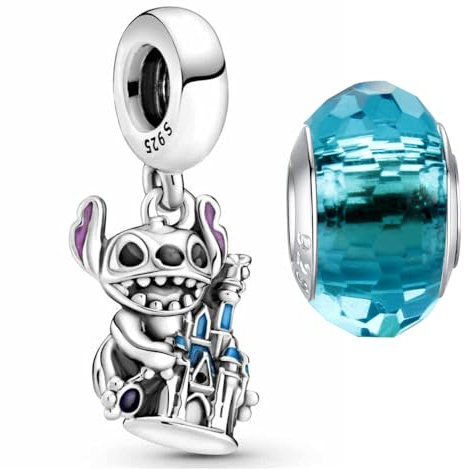 HappyStar Charme Argent Sterling 925 Femmes Perles Charm,Compatible PourEuropéen les bracelets et les colliers Charms de,Accessoires de mode Cadeaux pour femmes。