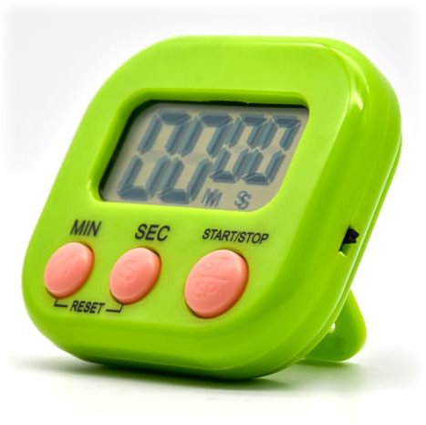 PAITOK Digital Timer Kitchen Timers with Back Stand for Cooking,Versatile Countdown and Stopwatch Timers with Loud Alarm for Kitchen,Boiling Eggs,Exercise Training Kids Teacher Classroom