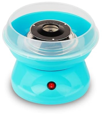 JMOZHCD Cotton Candy Machine- Electric Sweet Cotton Candy Maker Marshmallow Machine Mini Portable Cotton Sugar Floss Machine for 3 Color (Green)