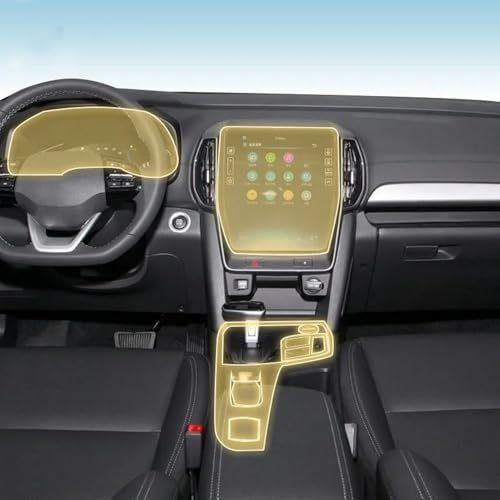 GCTTTCFX Película de protección de pintura PPF para interior de coche, película de TPU transparente contra arañazos, para Hyundai ix35 2021-2024