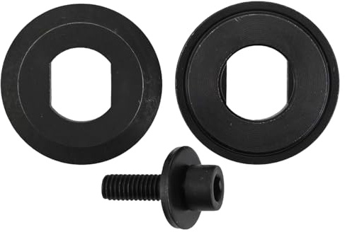 MuchLuckystar Set di 3 rondelle per flangia a lama, kit di viti per flangia interna esterna per seghe circolari Morsetto Lama Strumento di assemblaggio Pezzi di ricambio