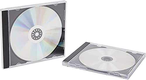 25 CD Jewel Case (montiert) STANDARD Schwarz