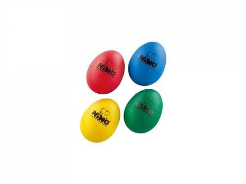Nino Percussion NINOSET540 Egg Shaker Sortiment vierteilig