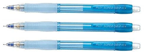 Pilot - Lote de 3 portaminas recargables H-185 (0,5 mm), color azul