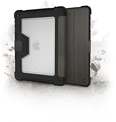 Workmate custodia protettiva con porta Apple pencil per iPad 10,2” nero/antracite